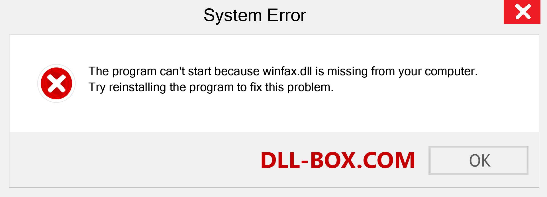  winfax.dll file is missing?. Download for Windows 7, 8, 10 - Fix  winfax dll Missing Error on Windows, photos, images